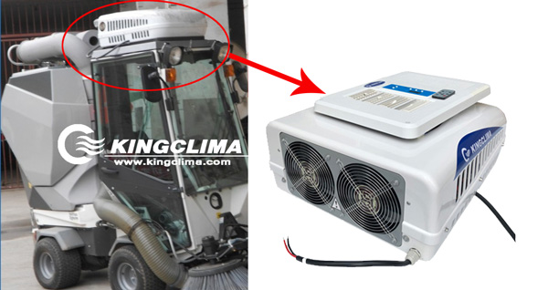 48V Electric Air Conditioner for Electric Road Sweeper Solution - KingClima 