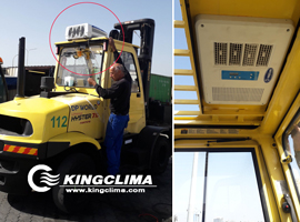 Forklift Cab Air Conditioner Climate Controlled Solution - KingClima