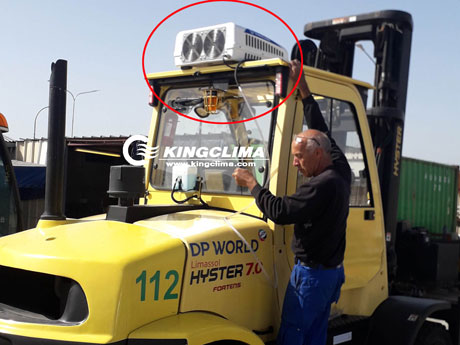 Forklift Cab Air Conditioner Climate Controlled Solution - KingClima