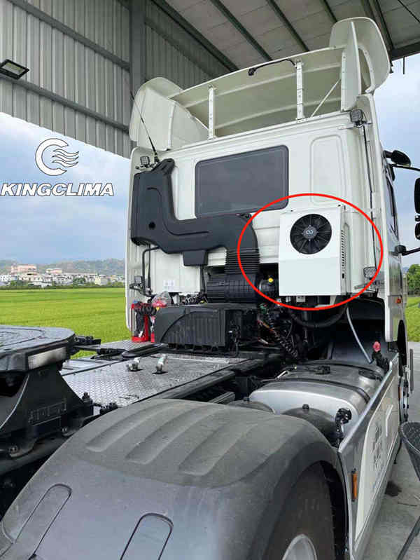 air conditioner12v 24V Rear Mounted split truck sleeper air conditioner