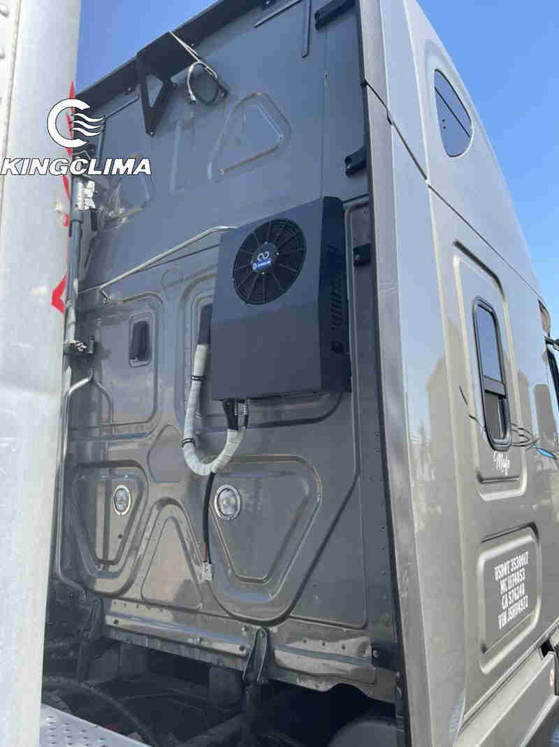 Parking air conditioner 12v mini Split air conditioning systeem 24v air conditioner truck