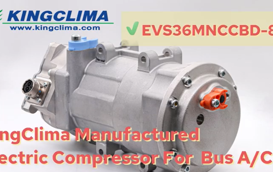 Electric EVS34 Compressor For 7-12m Electric Yutong Bus Air Conditioner Units
