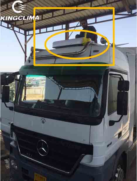 12V 24V roof top mounted conditioning