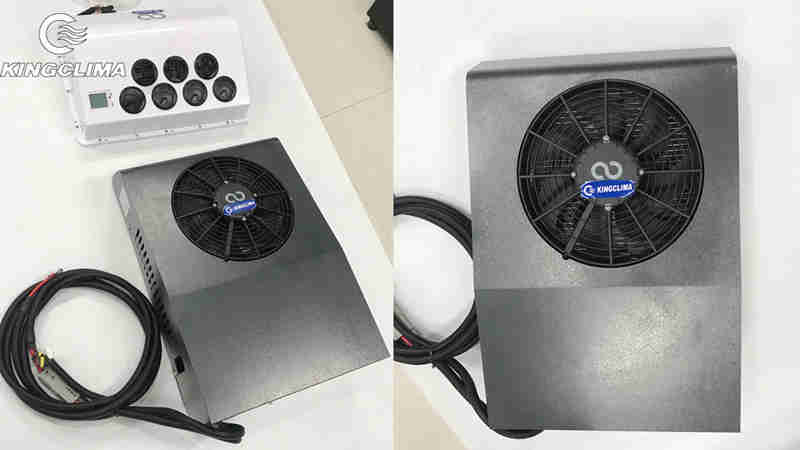 Parking Air Conditioner 12volt 24volt Electric for Truck Vehicle