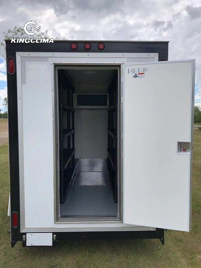 AC110V 220V mobile refrigerator cooler trailer