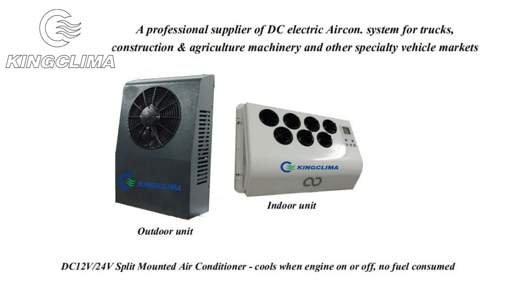 E-clima2600S back-mounted electric air conditioner