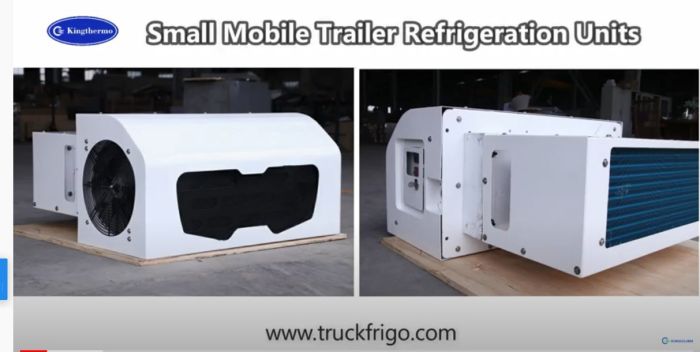 Mobile Trailer Cooler Refrigeration Units