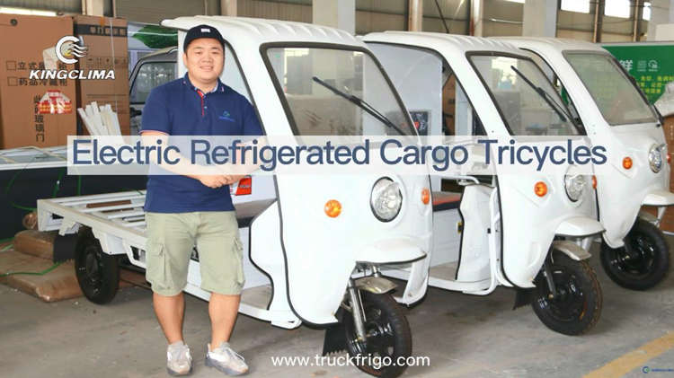 KingClima Electric Refrigerated Cargo Tricycles