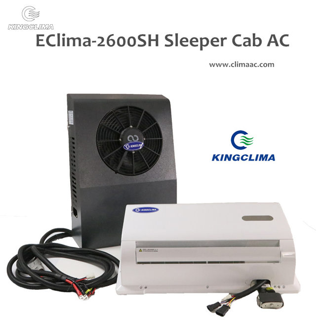Eclima2600SH split back wall mounted truck sleeper cab air conditioner