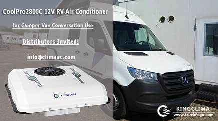 12V rv air conditioner application for campers convert