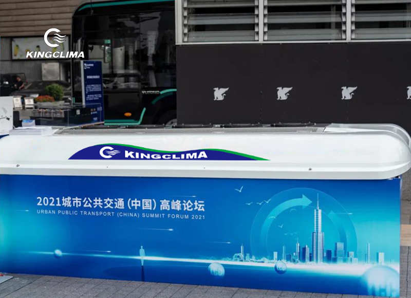 KingClima Low Temperature Heat Pump Bus Air Conditioner