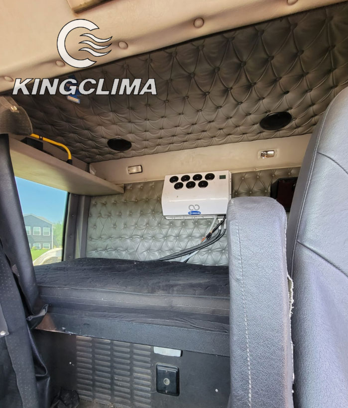 Back-mounted Parking Truck Integrated Air Conditioner DC12V 24V