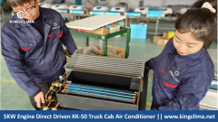 5KW Engine Direct Driven KK 50 Truck Cab Air Conditioner
