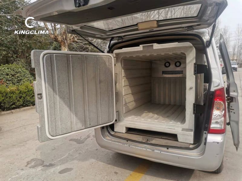 DC12V mobile transfer freezer box for van