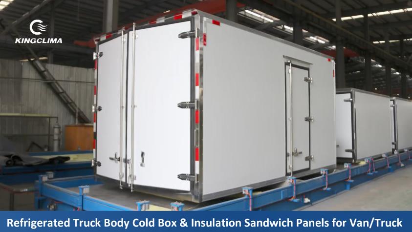Refrigerated Truck Body Cold Box for Van Truck