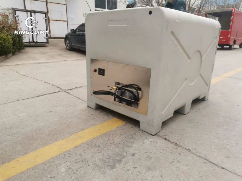 portable mobile white cold box for pickup truck