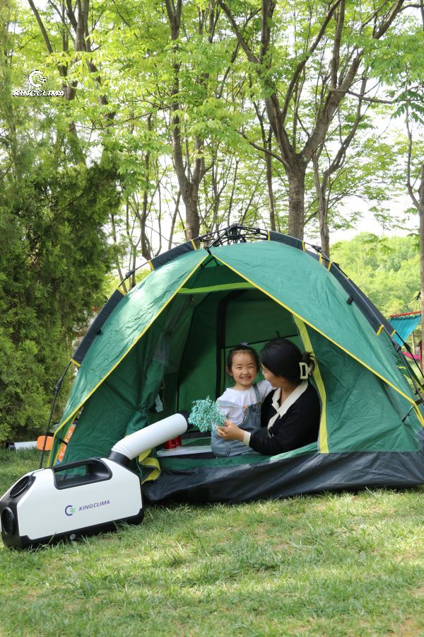 KingClima portable ac for tent