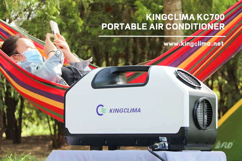 KingClima portable air conditioner for truck cabs