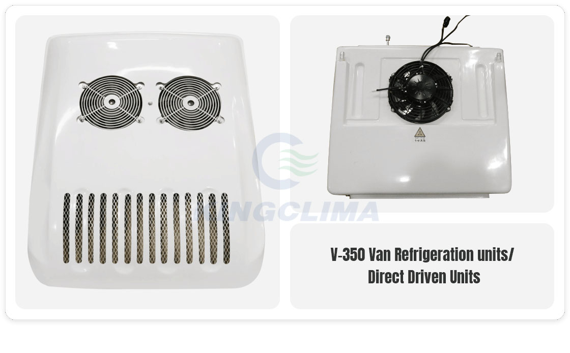 DC12V V-350 Ultrathin Van cooling freeze units