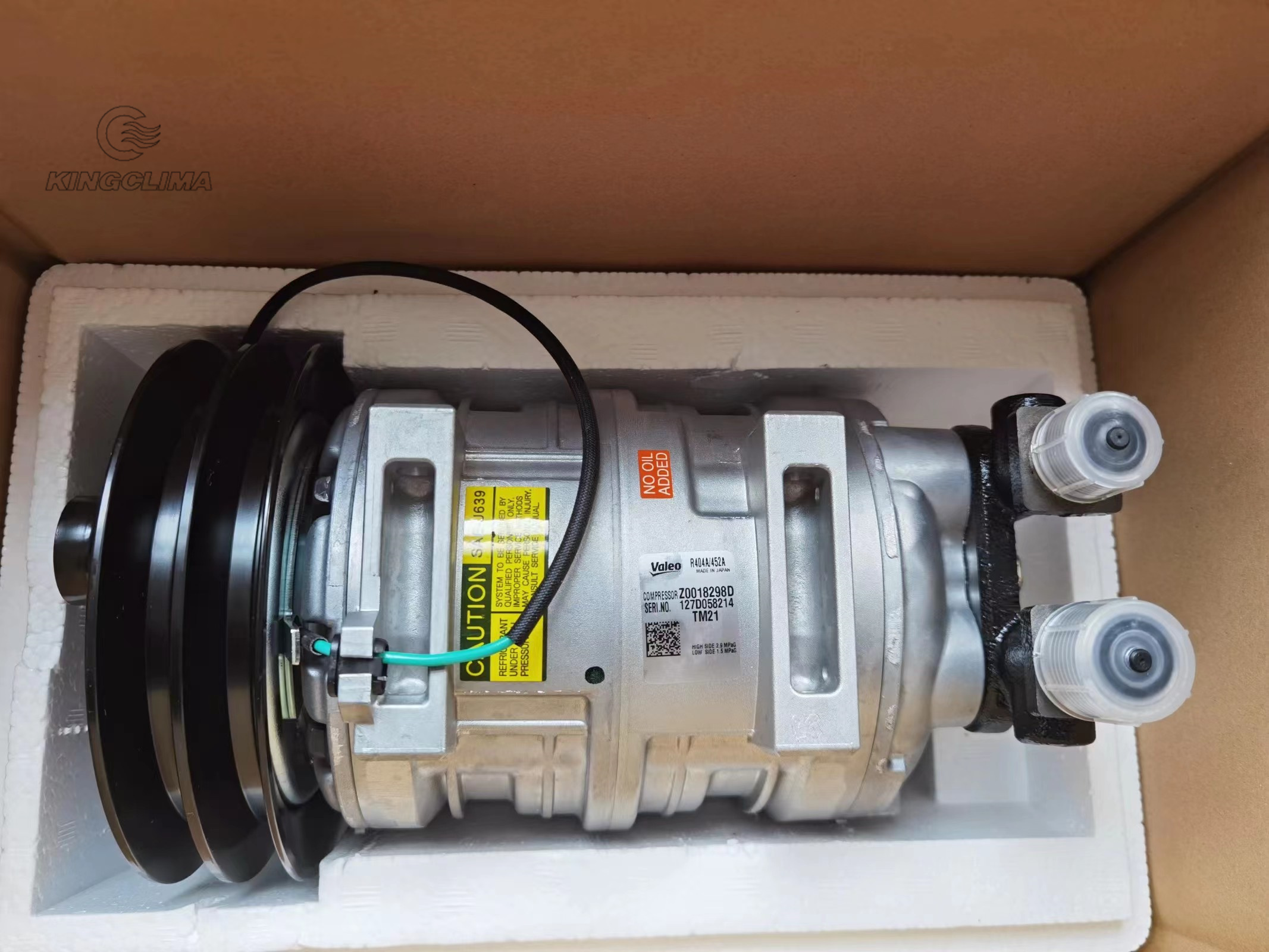 TM21 valeo compressor for refrigeration unit 12v &24v