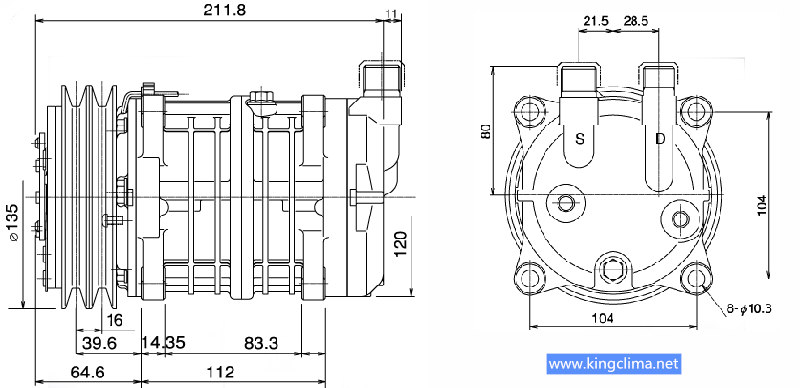 Valeo Compressors TM16