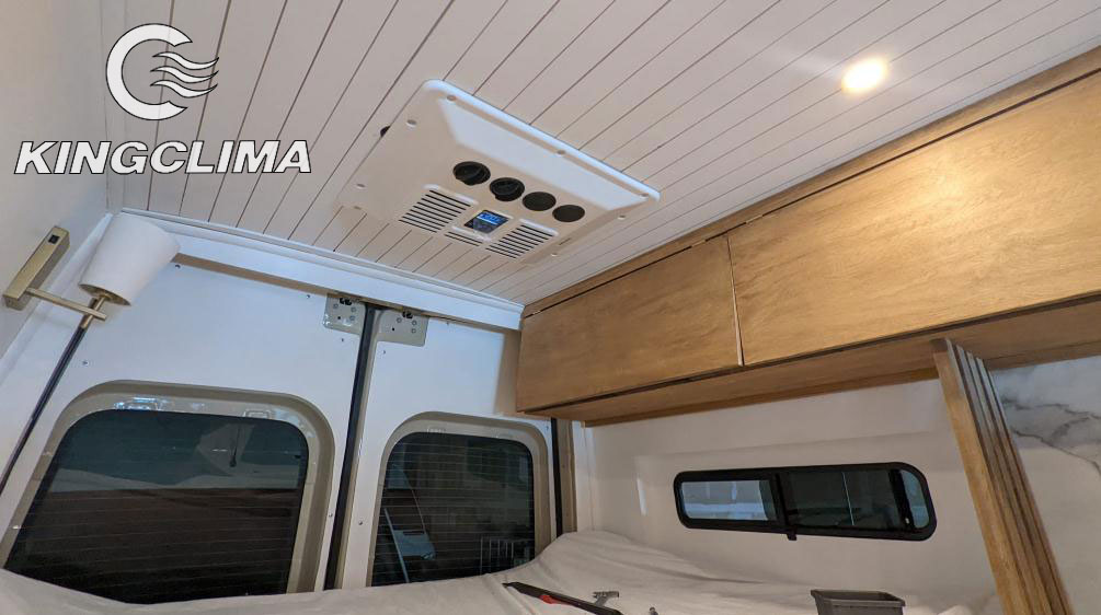 Hot Design Rooftop DC 24V All in One Parking Air Conditioner for Truck Camper Caravan RV Motorhome