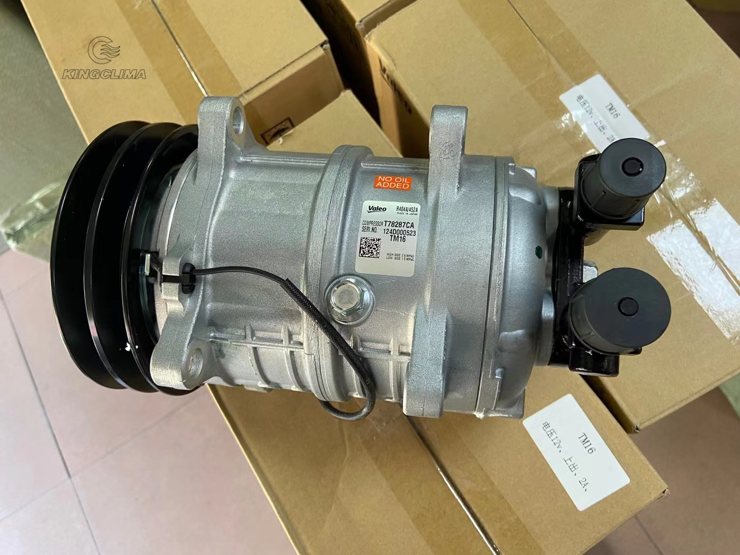 Valeo compressor TM16 for refrigeration unit