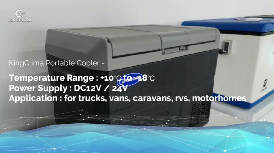 KingClima Portable Freezer For Trucks / Vans / Caravans / RVs /  Motorhomes