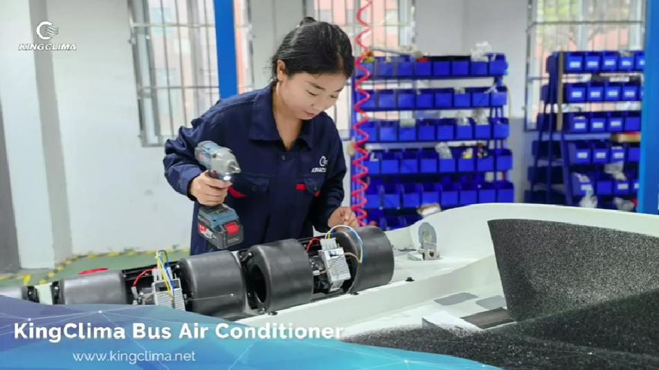 KingClima400 Bus Air Conditioner Production