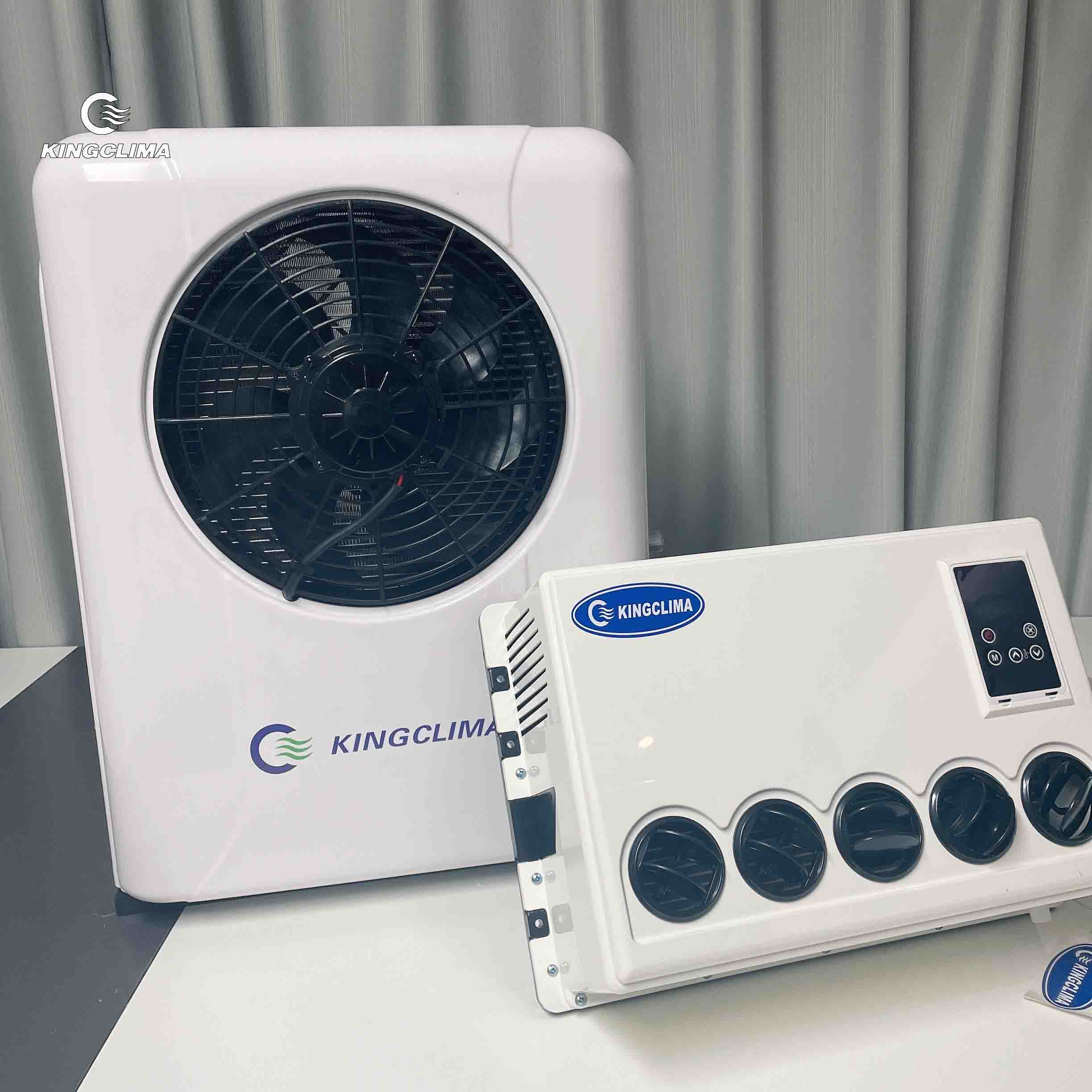 Battery Driven DC Power Split R134A air conditioner