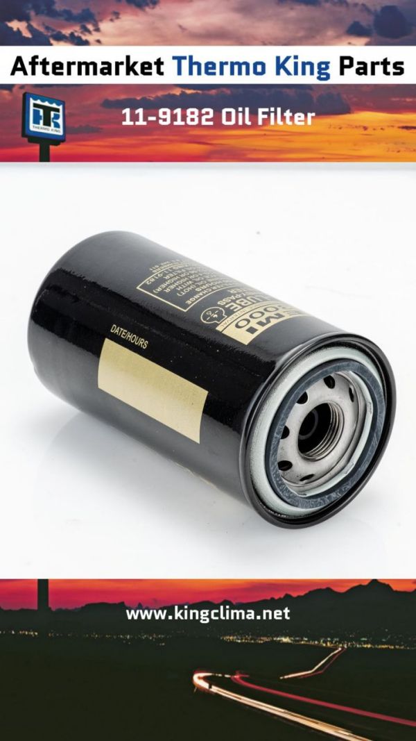 11-9182 Oil Filter For Thermo King Refrigeration Parts