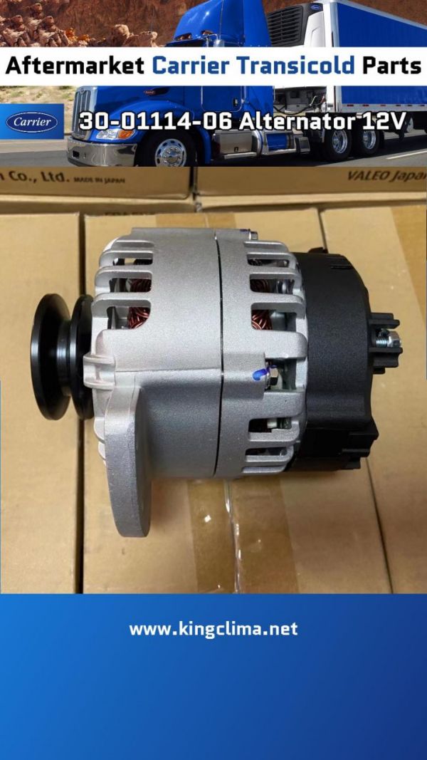 30-01114-06 Alternator 70 Amp 12V For Carrier Transicold Units