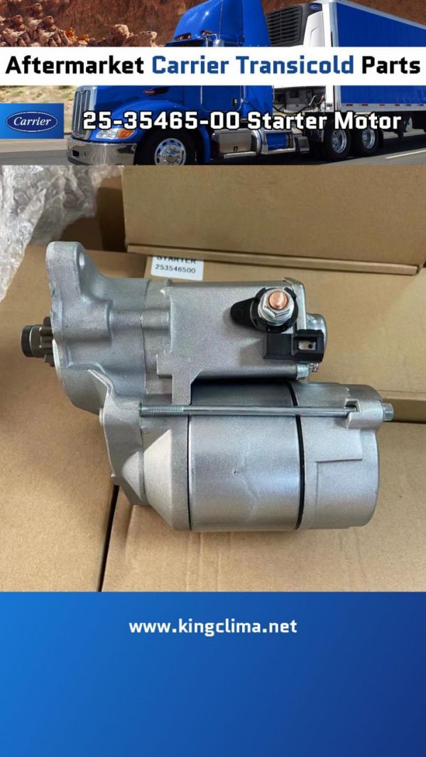 Starter Motor 25-35465-00 for Carrier Transicold Supra Units