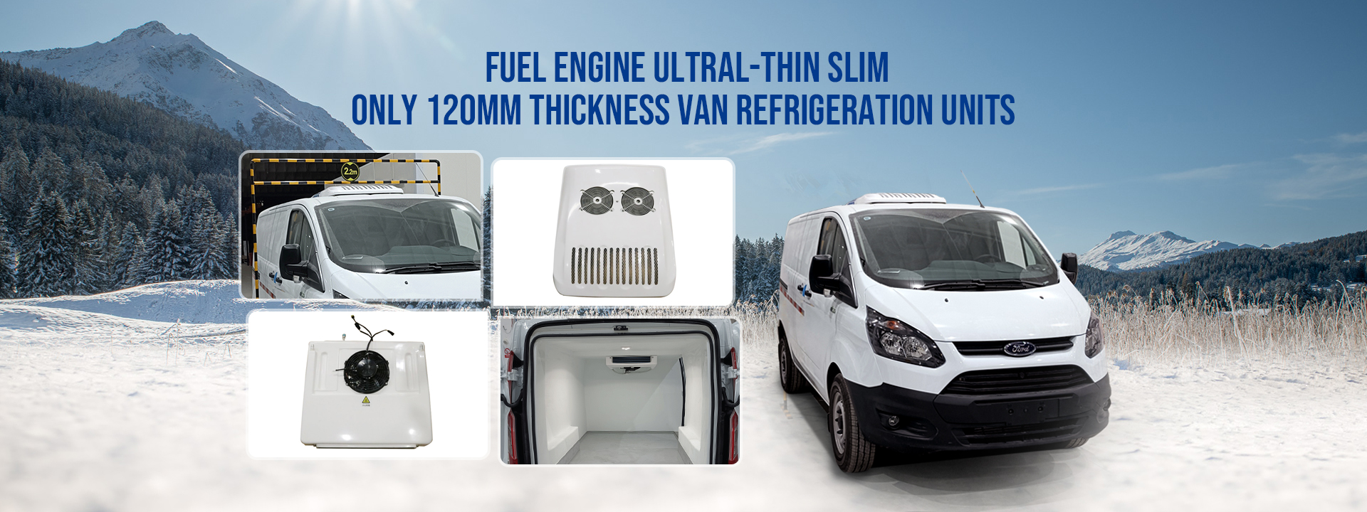V-350 Van Ultrathin Refrigeration Unit