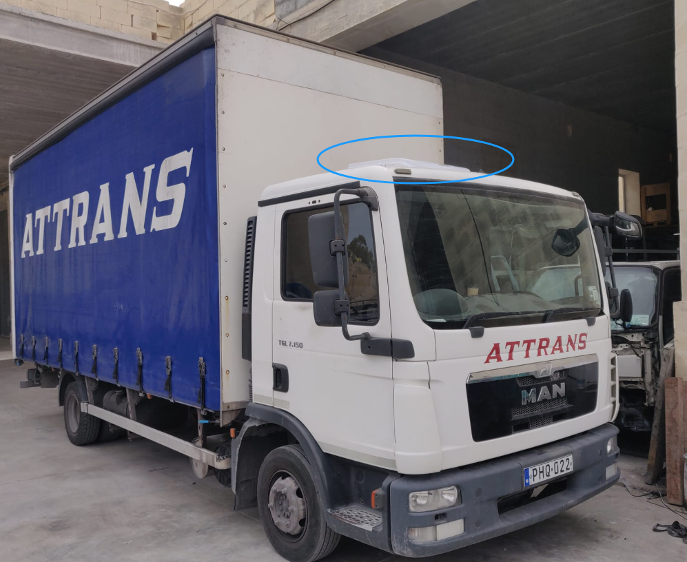 12V DC Low Noise Energy Efficient Truck Construction Machinery Split Parking Air Conditioner
