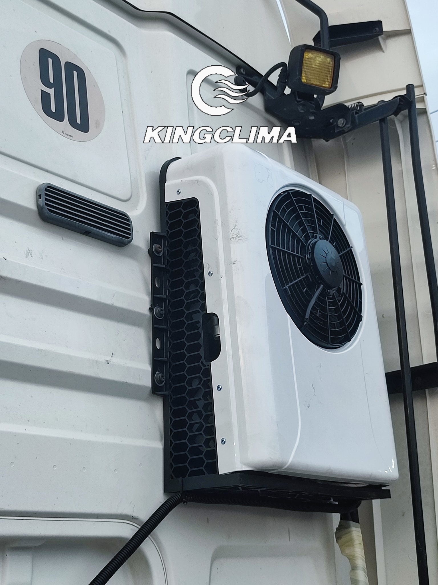 Battery Powered Air Conditioner for Trucks 7505 BTU Split AC Fits Semi Truck No reviews yet EA-26W