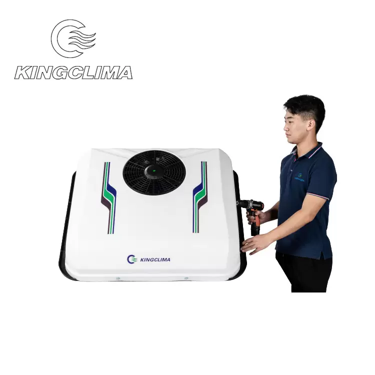 Professional High Quality Auto Air Conditioning 12V 24V Electric Truck Air Conditioner