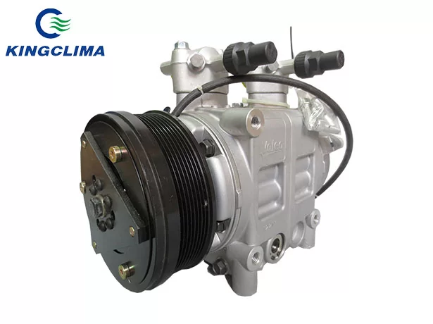 Bus air conditioner compressor Valeo TM43 with clutch, 24v