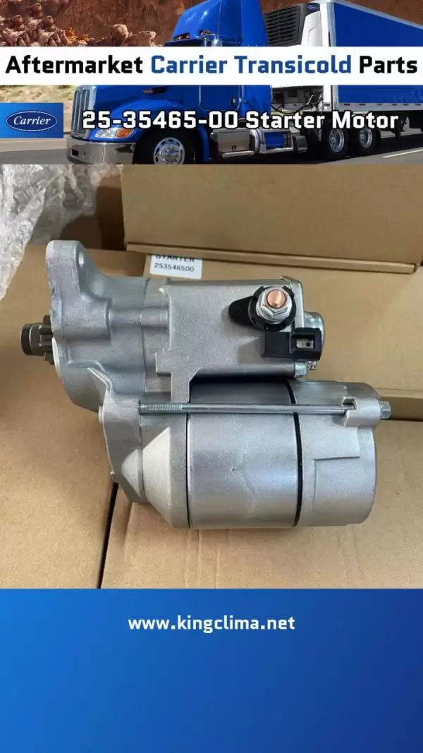 Starter Motor 25-35465-00 for Carrier Transicold Supra Units