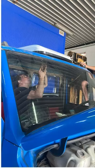 Cooling Rooftop One-Piece Parking Air Conditioner for Trucks